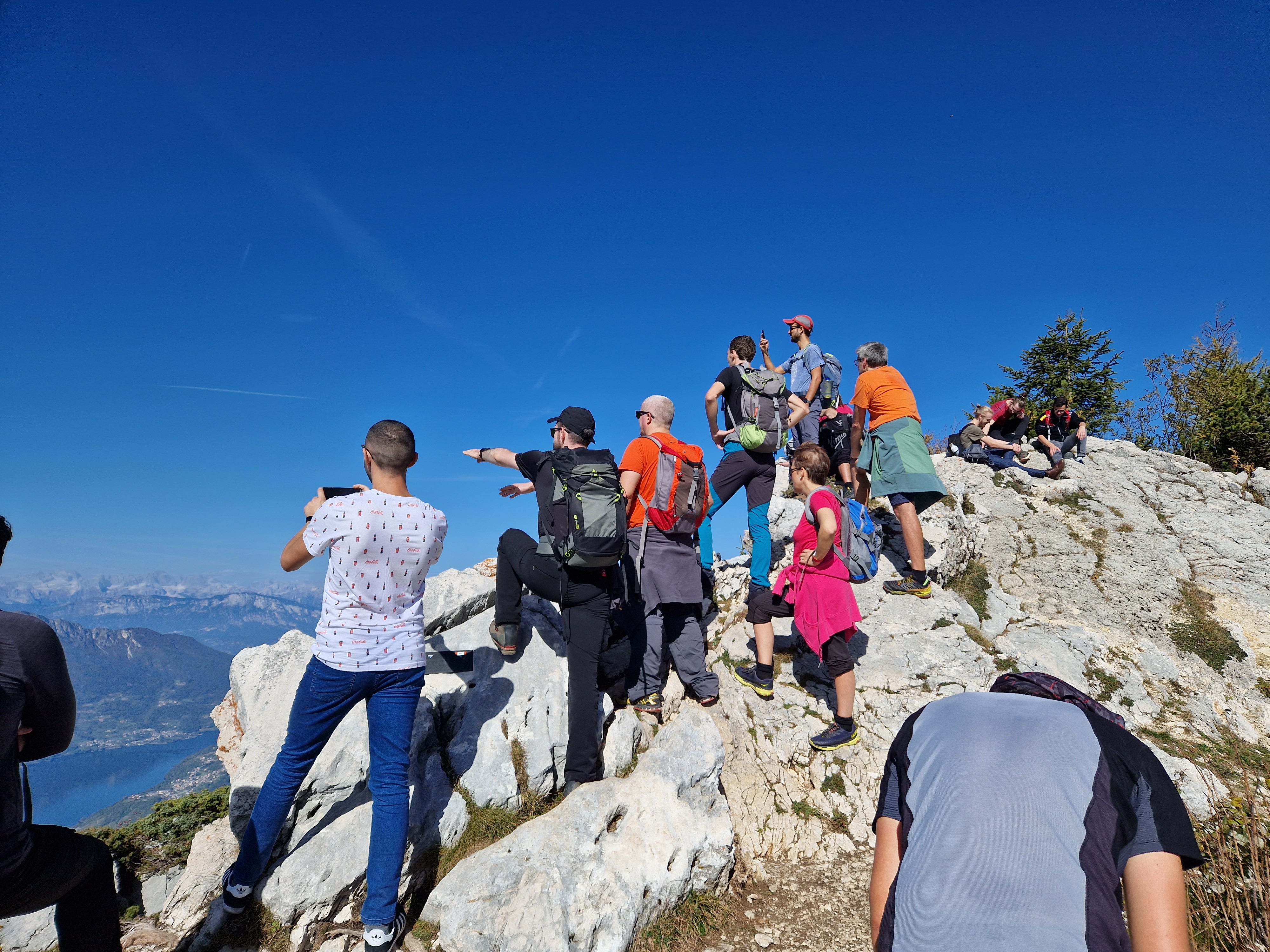 Scenic mountain path